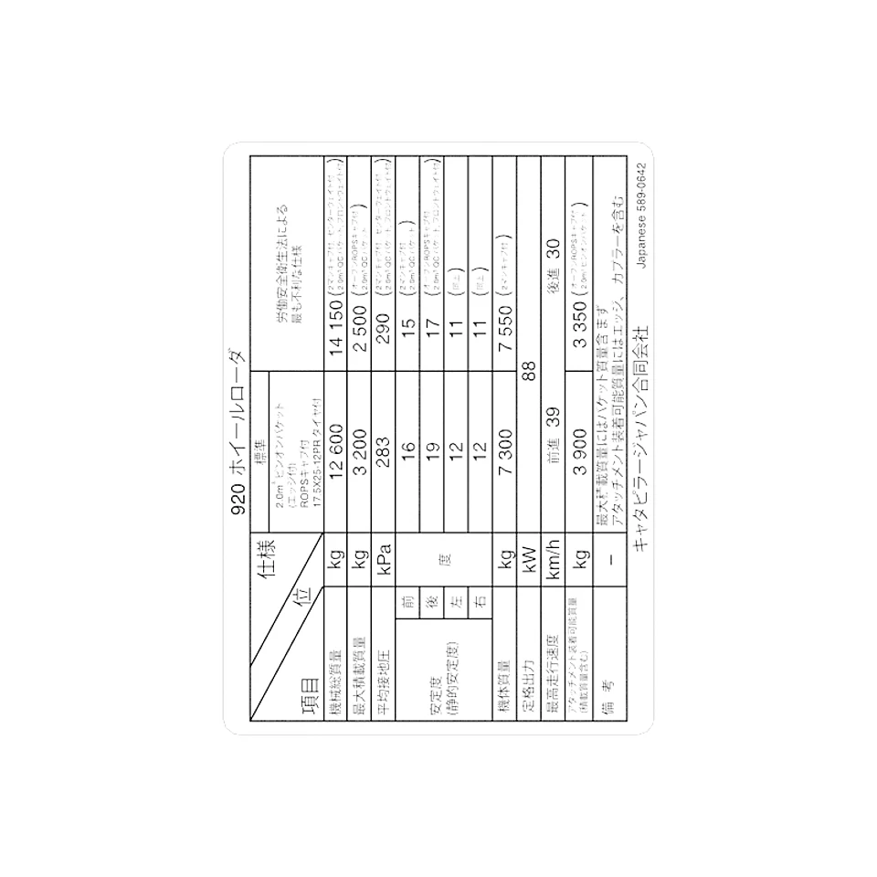 589-0642: Japanese Registration Information Film 5890642 купить