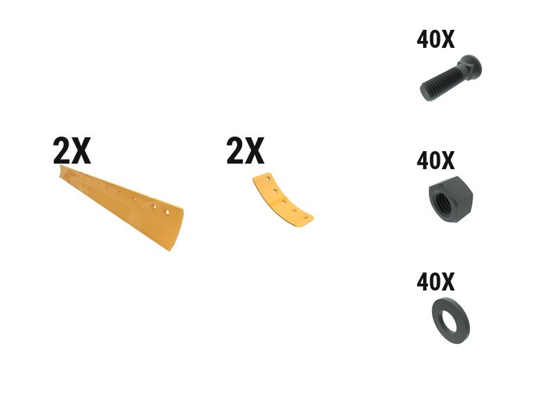 597-6362: 19 Mm Crvd Grader Edge Kit 5976362 купить