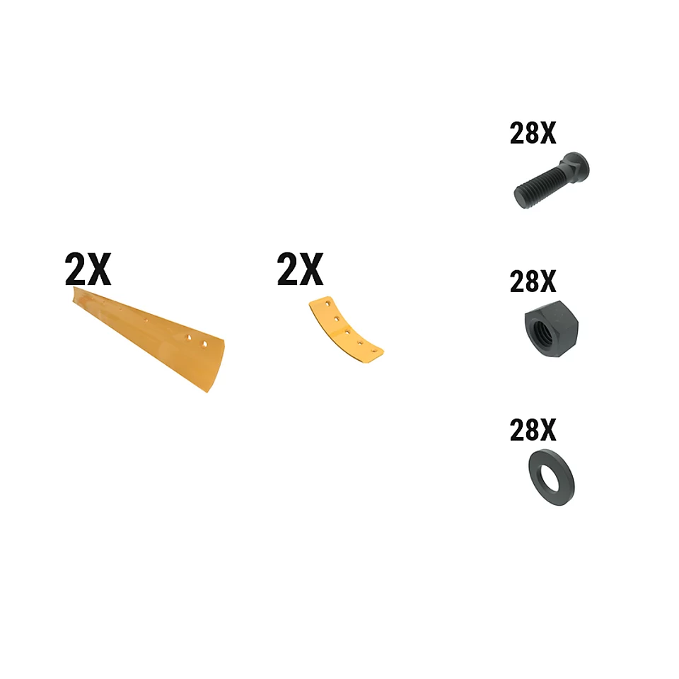 597-6365: 16 Mm General Duty Crvd Grader Edge Kit 5976365 Caterpillar