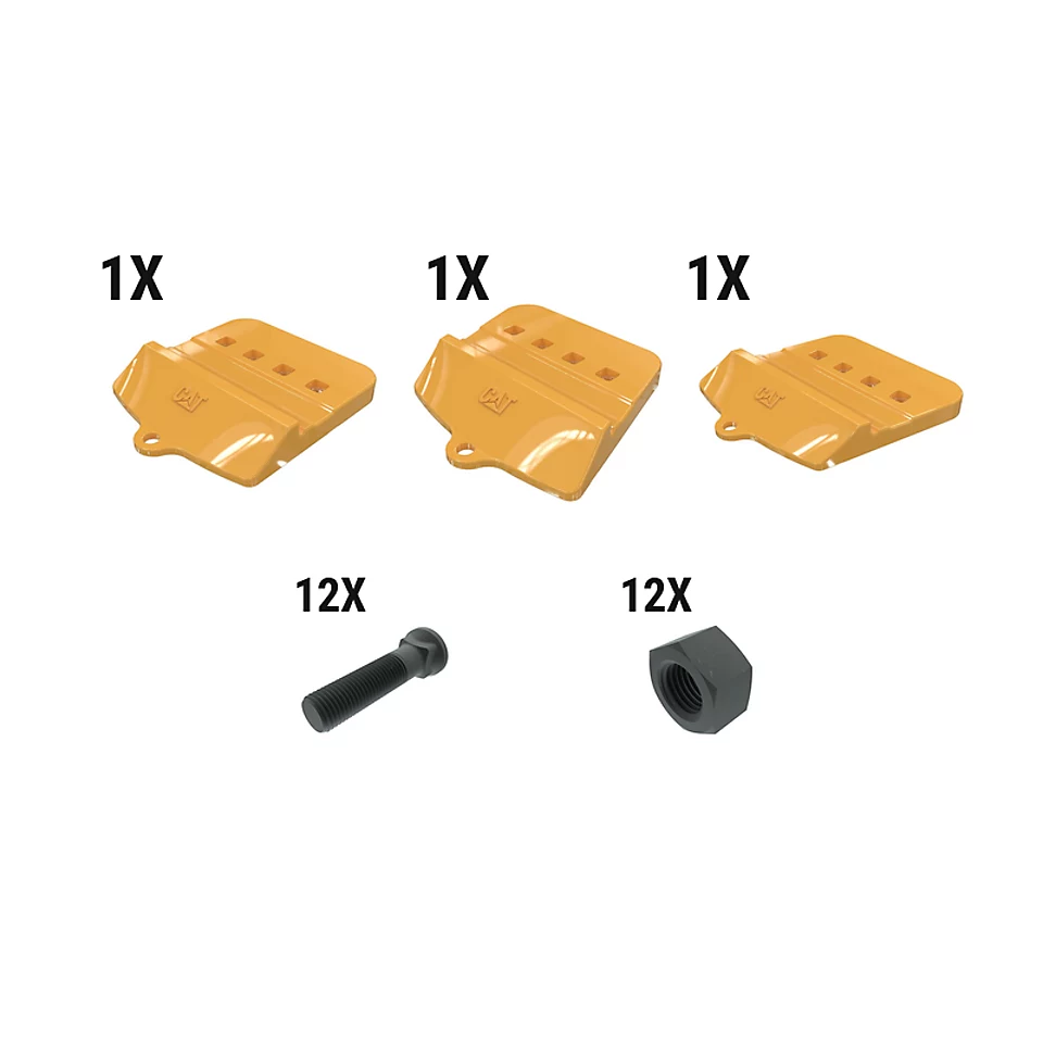 597-6494: 45 Mm Bolt-on Half Arrow Kit - Qty 3 5976494 Caterpillar
