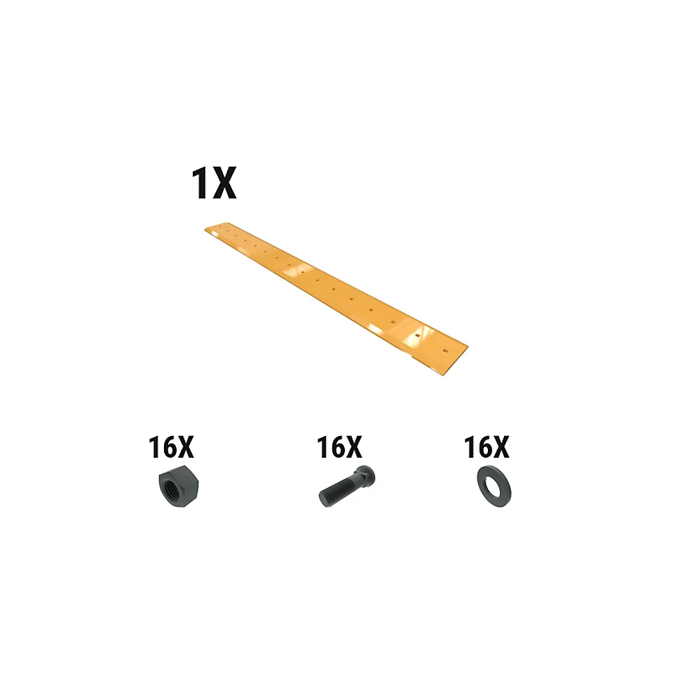 597-6712: 25 Mm Bolt-on Edge Kit 5976712 Caterpillar