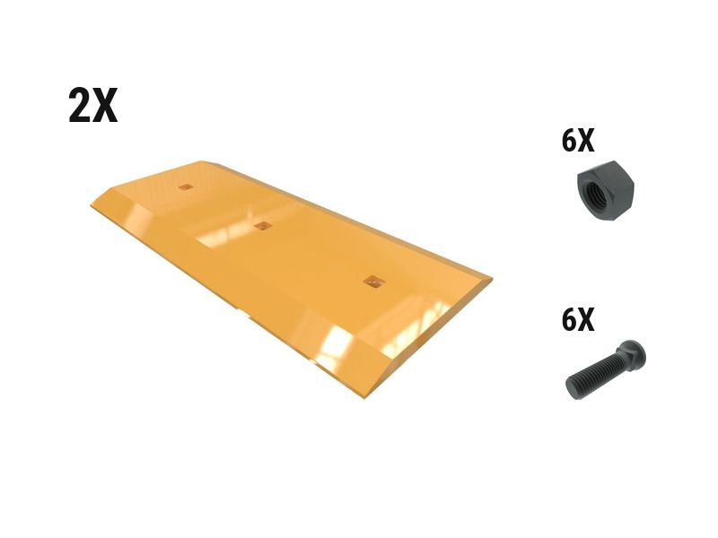597-6743: Комплект кромок 30 мм с болтовым креплением 5976743 купить