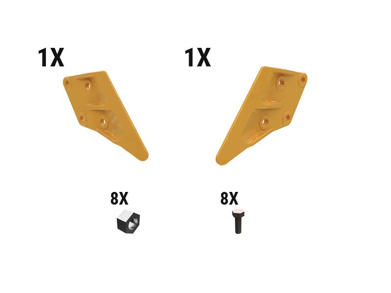 597-6778: 306 Mm Bolt-on Bucket Sidecutter Kit - Qty 2 5976778 购买