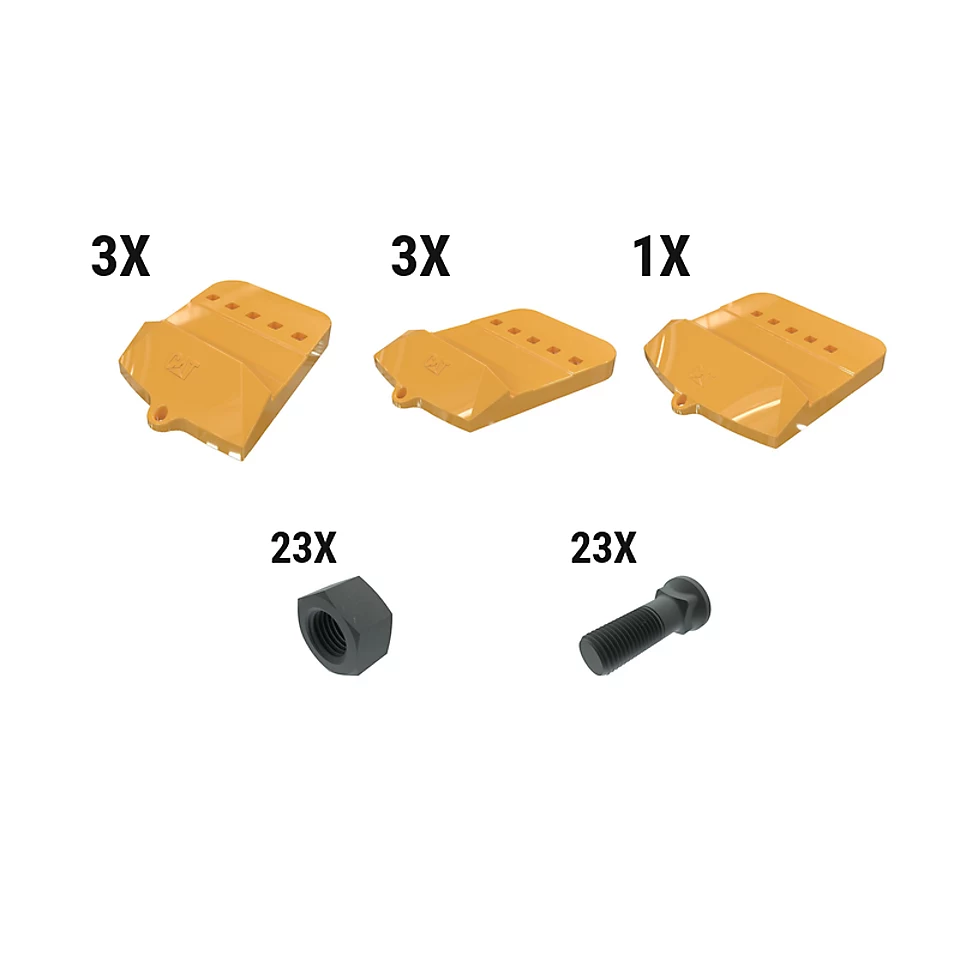 597-6808: 75 Mm Bolt-on Half Arrow Kit - Qty 7 5976808 Caterpillar