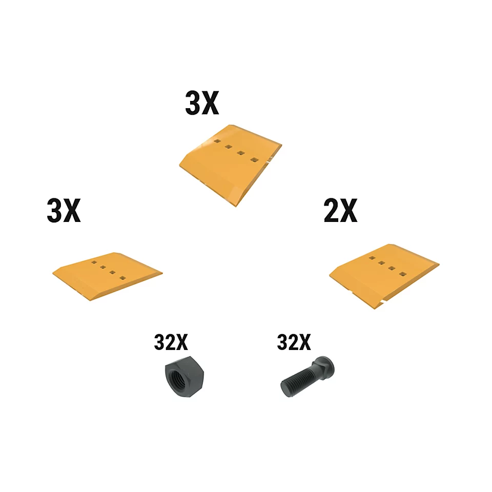 597-6816: 40 Mm Bolt-on Segment Kit - Qty 8 5976816 купить