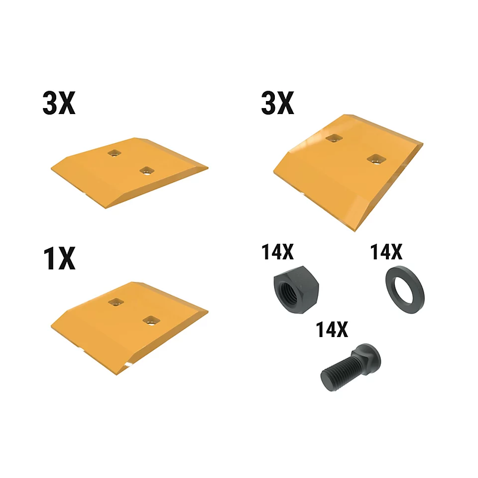 597-6874: 30 Mm Bolt-on Segment Kit - Qty 7 5976874 купить