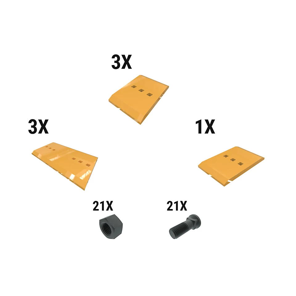 597-6876: 35 Mm Bolt-on Segment Kit - Qty 7 5976876 купить