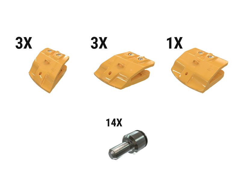 597-6890: Комплект кожухов CapSure, 71 мм (7 шт) 5976890 купить