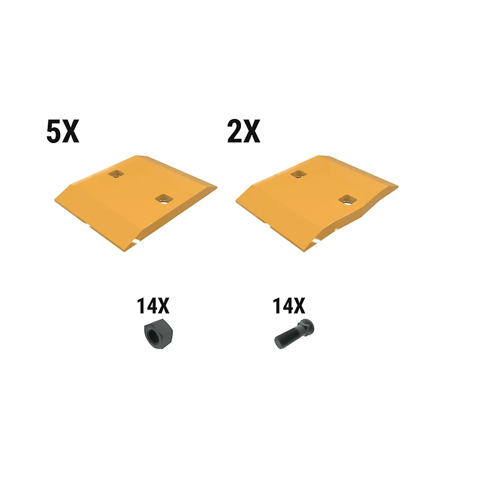 597-6917: 30 Mm Bolt-on Segment Kit - Qty 7 5976917 Caterpillar