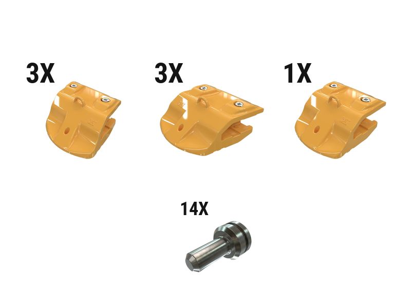 597-6951: Комплект кожухов CapSure, 74 мм (7 шт) 5976951 купить