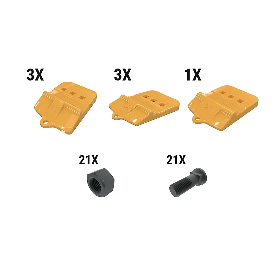 597-6962: 45 Mm Bolt-on Half Arrow Kit - Qty 7 5976962 Caterpillar
