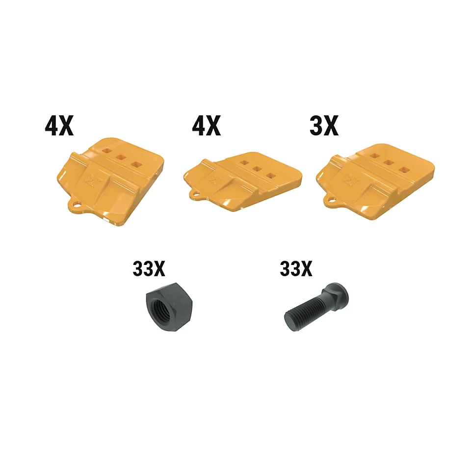 597-6973: 45 Mm Bolt-on Half Arrow Kit - Qty 11 5976973 Caterpillar