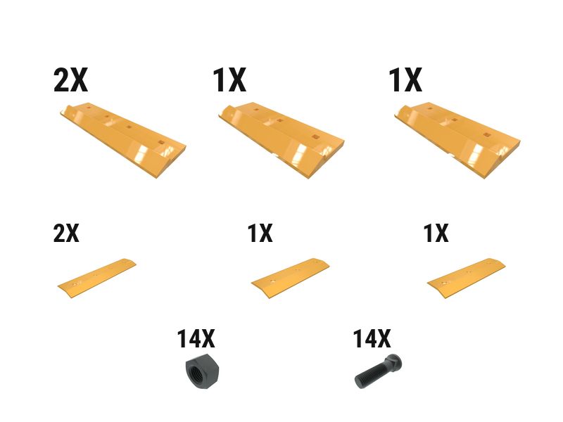 597-7020: 40 Mm Bolt-on Half Arrow ARM Edge Kit With 16 Mm Top Cvr 5977020 购买