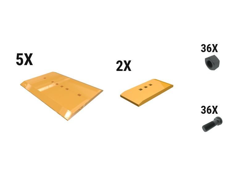 597-7084: 40 Mm Bolt-on Edge Kit 5977084 купить
