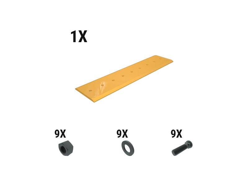 597-7244: 22 Mm Bolt-on Base Edge Wear Plate Kit - Bottom 5977244 购买