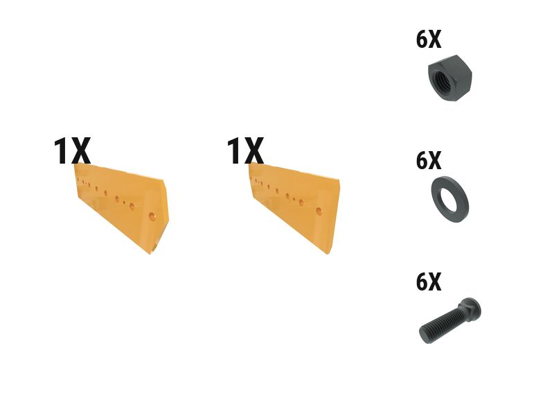 597-7248: 35 Mm Bolt-on Base Edge Wear Plate Kit - Bottom 5977248 购买