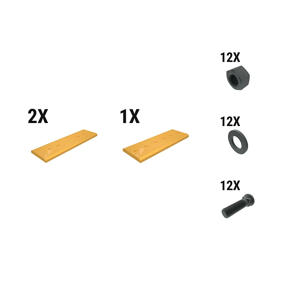 597-7260: 45 Mm Bolt-on Base Edge Wear Plate Kit - Bottom 5977260 купить