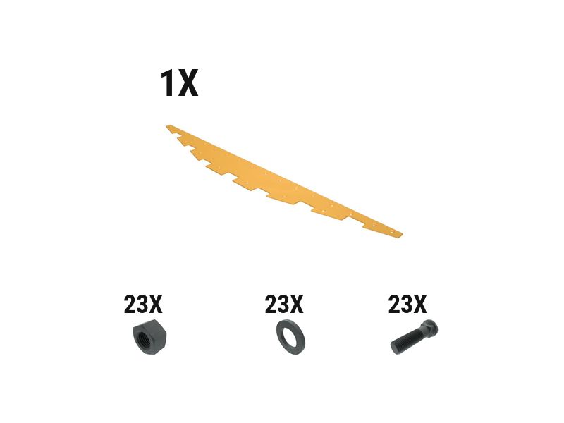 597-7282: Bolt-on Base Edge Wear Plate Kit - Top 5977282 购买
