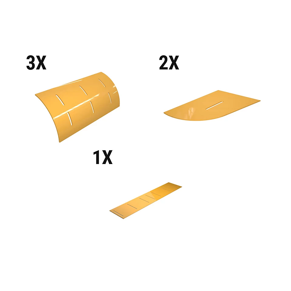 597-7302: Weld-on Bucket Liner Wear Plate Kit 597-7302 Caterpillar