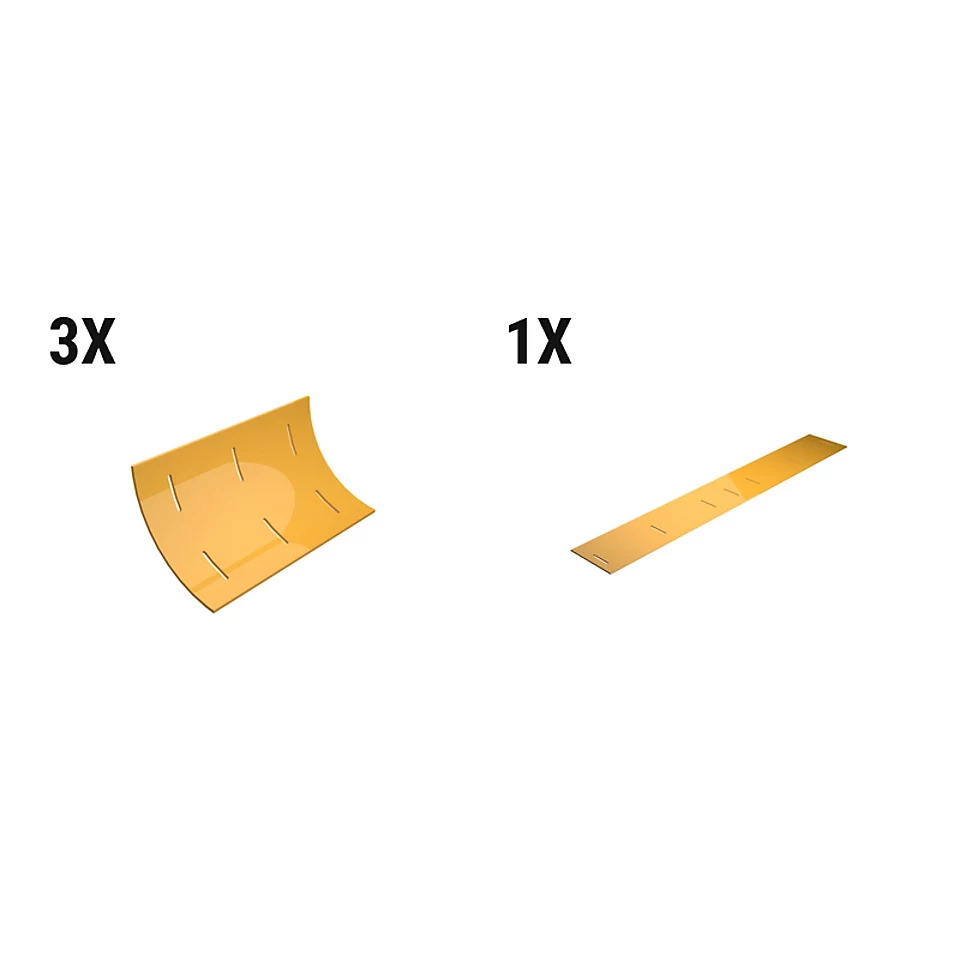 597-7313: Weld-on Bucket Liner Wear Plate Kit 5977313 Caterpillar