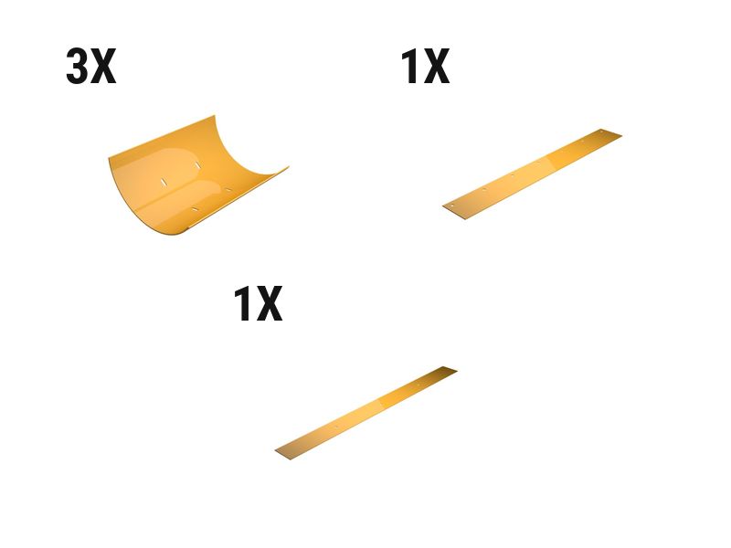 597-7314: Weld-on Bucket Liner Wear Plate Kit 5977314 купить