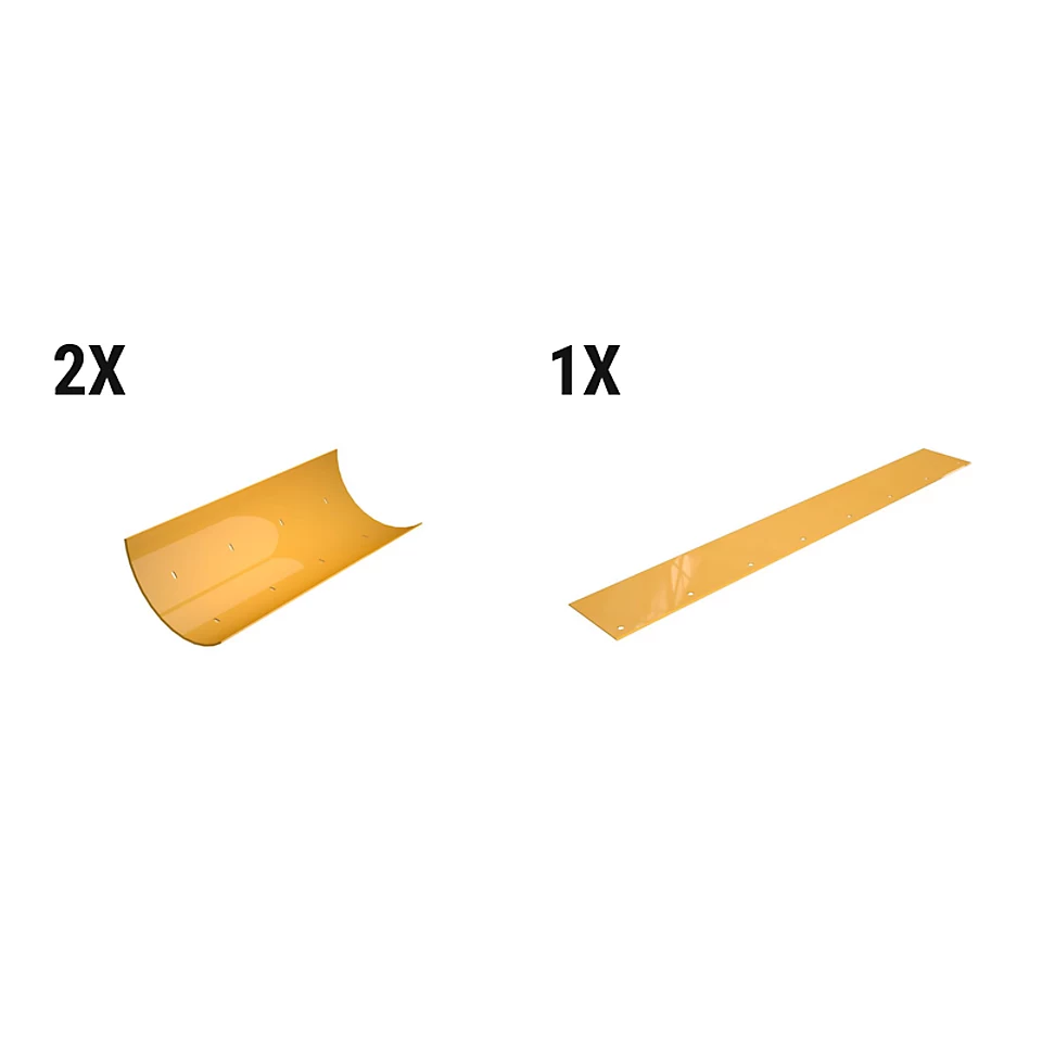 597-7340: Weld-on Bucket Liner Wear Plate Kit 5977340 Caterpillar