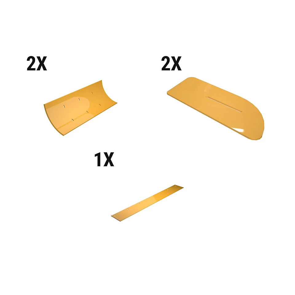 597-7367: Weld-on Bucket Liner Wear Plate Kit 597-7367 Caterpillar