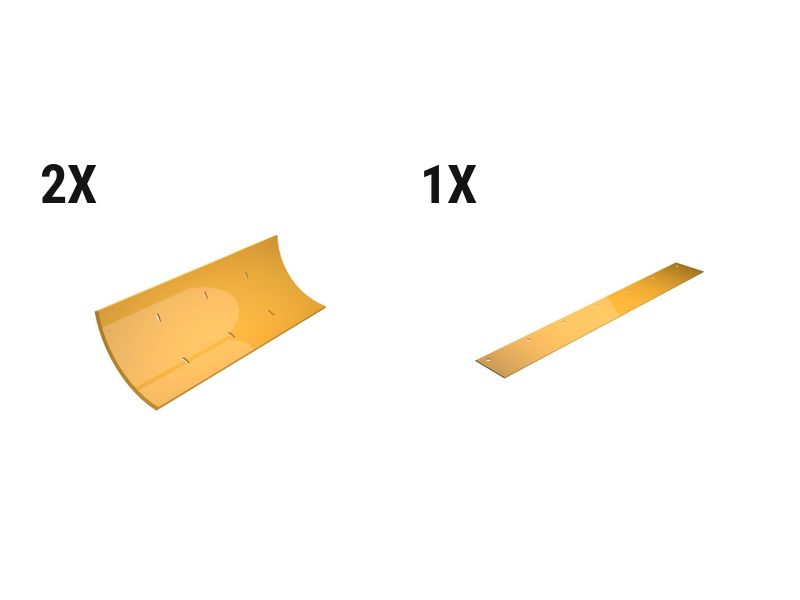 597-7368: Weld-on Bucket Liner Wear Plate Kit 5977368 купить