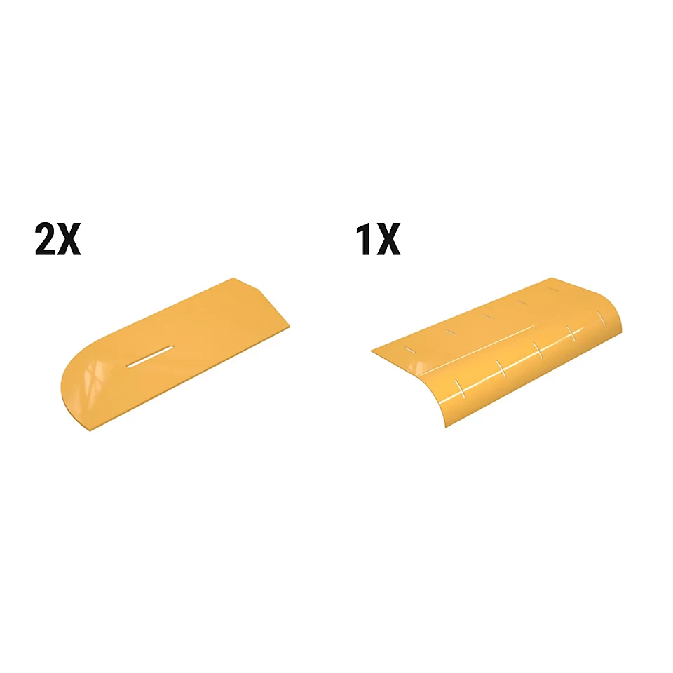 597-7390: Weld-on Bucket Liner Wear Plate Kit 5977390 Caterpillar