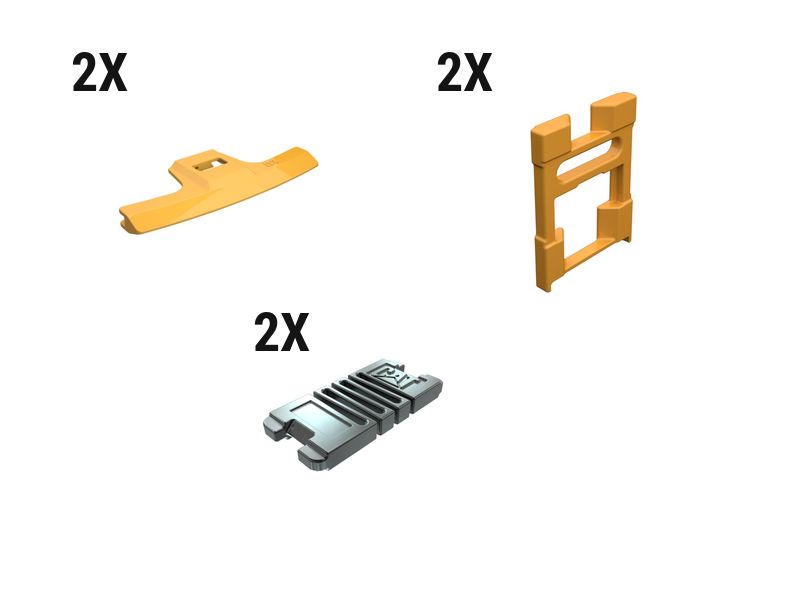 597-7424: 22 Mm MAWPS Sidebar Prot Kit - Qty 2 5977424 купить