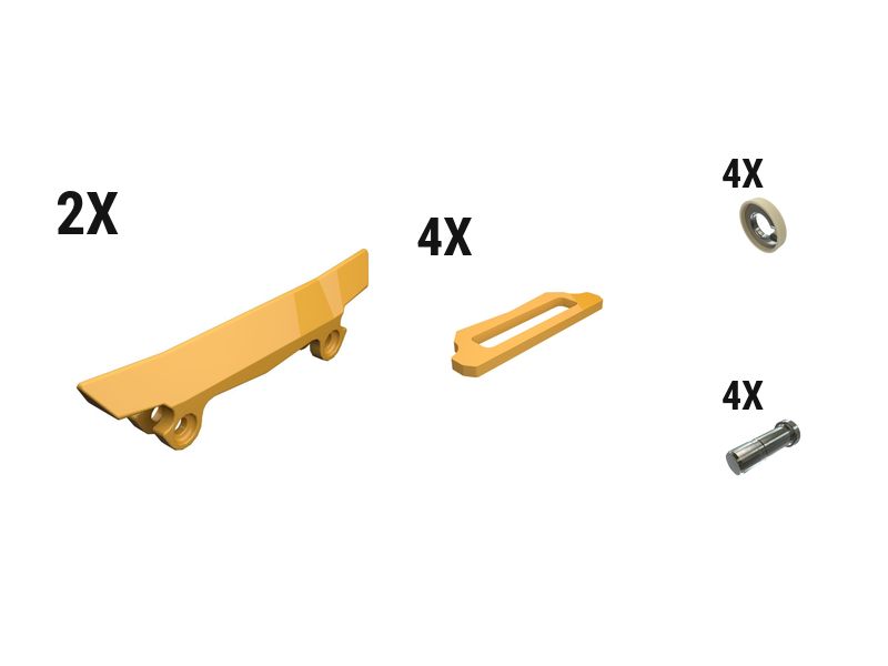 597-7438: 30 Mm Pin-on Sidebar Prot Kit - Qty 2 5977438 buy