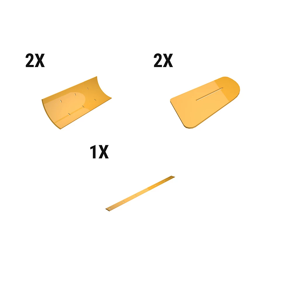 597-7448: Weld-on Bucket Liner Wear Plate Kit 597-7448 Caterpillar