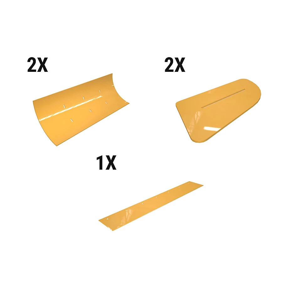 597-7487: Weld-on Bucket Liner Wear Plate Kit 5977487 Caterpillar