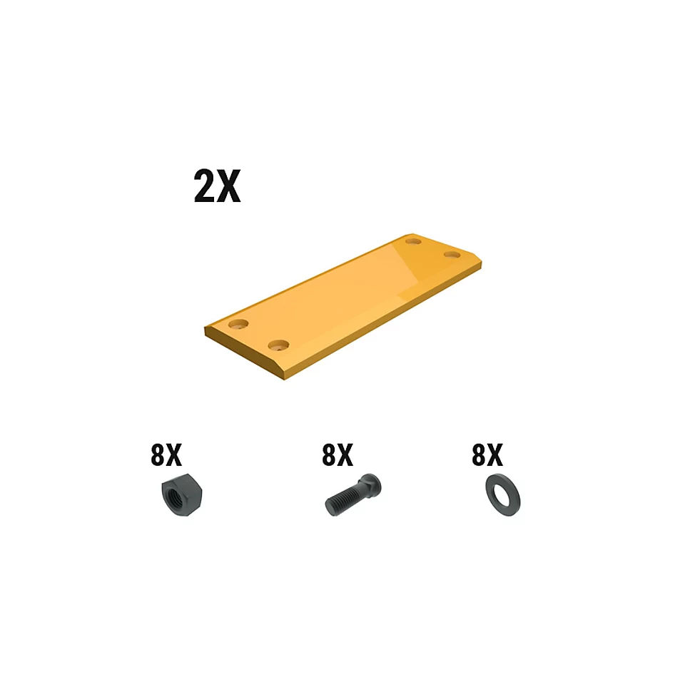597-7735: Bolt-on Bucket Heel Plate Kit 5977735 купить