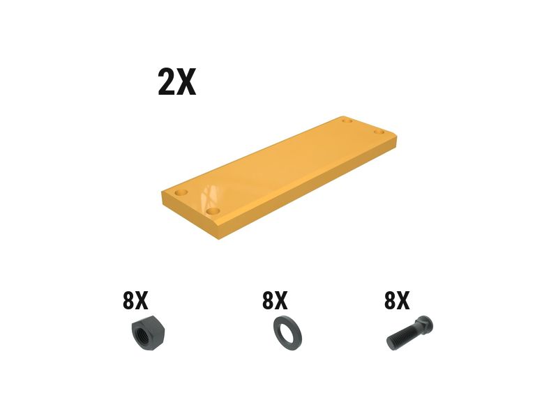597-7871: Bolt-on Bucket Heel Plate Kit 5977871 buy