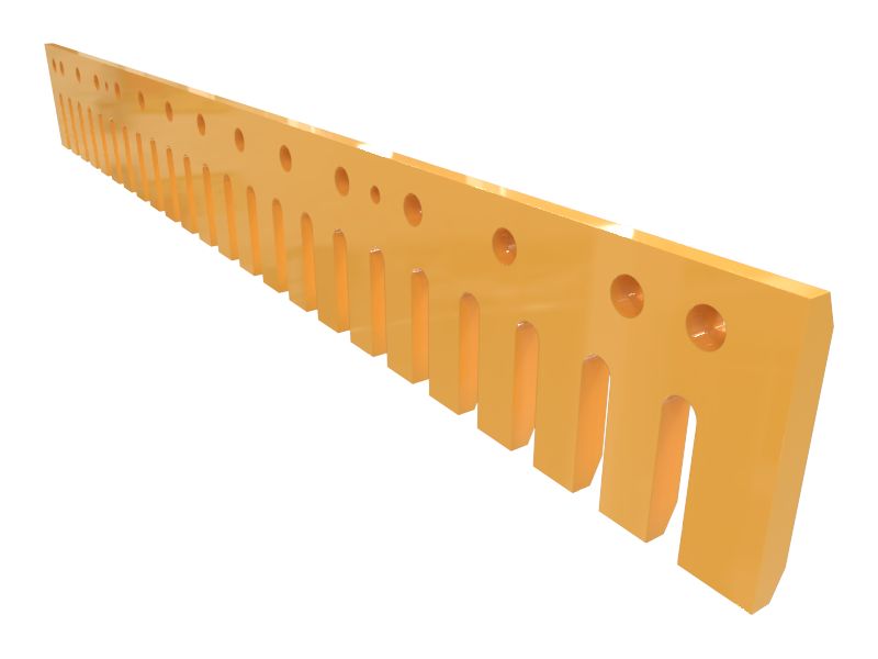 597-8281: 35 Mm Serr Flat Grader Edge Kit 5978281 купить