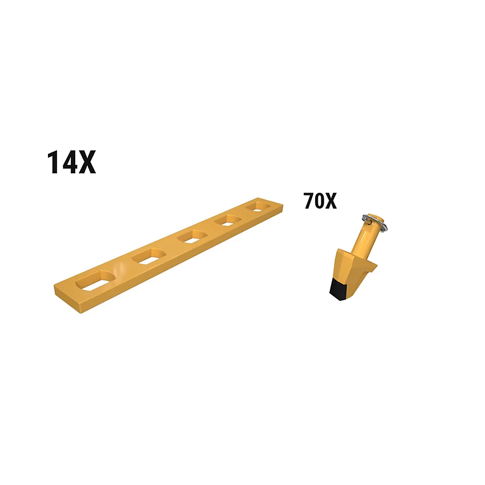 597-8348: Комплект стандартных коронок GraderBit (70 шт) 5978348 купить