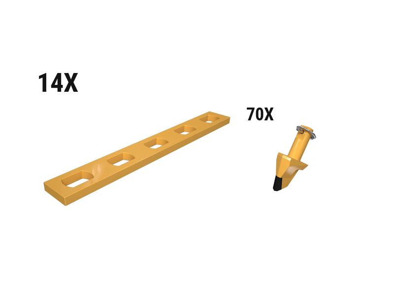 597-8353: Penetration Graderbit Bit Kit - Qty 70 5978353 купить