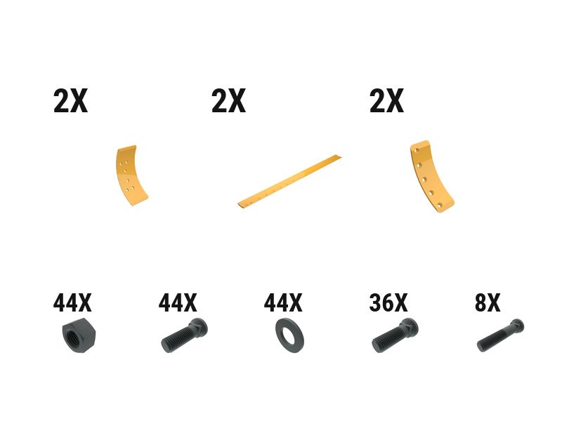597-8421: 19 Mm Crvd Grader Edge Kit 5978421 buy