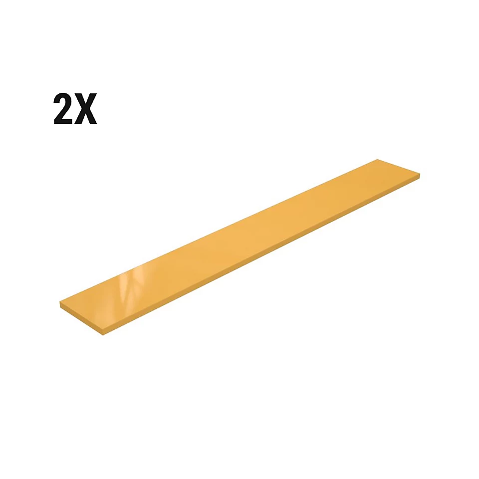 597-8619: Weld-on Bucket Ski Plate Kit 5978619 Caterpillar