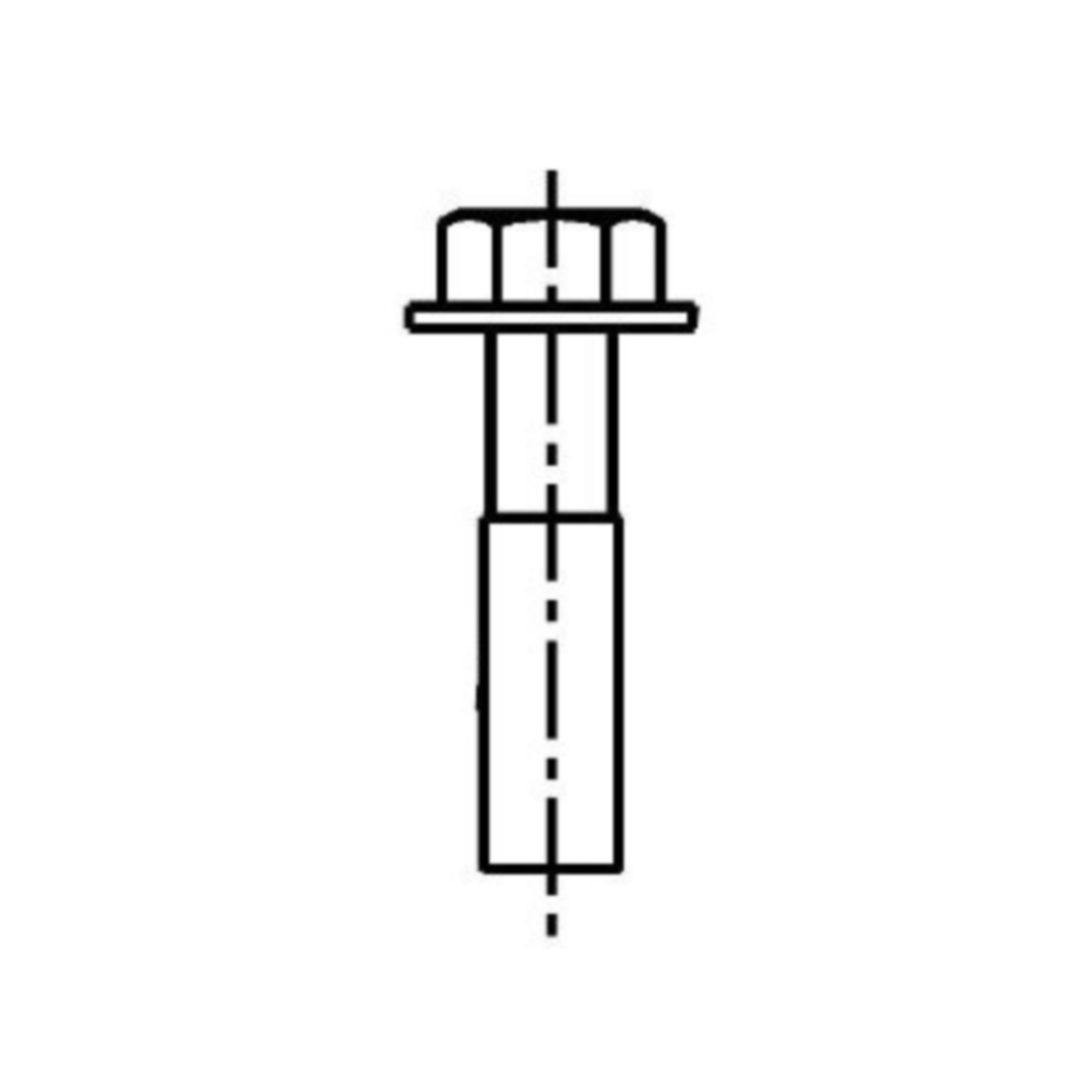 601-5631: M10-1.5 X 40mm Hex Flange Head Bolt 6015631 buy