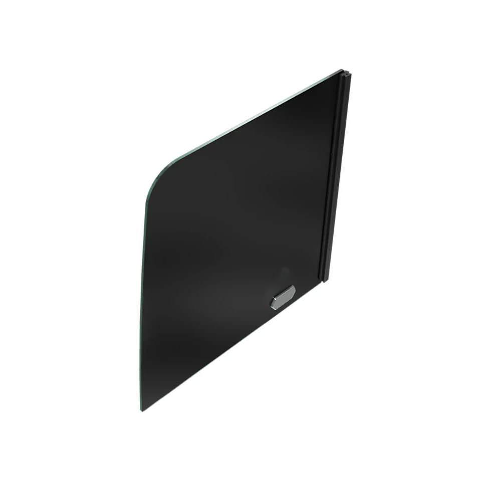 603-4387: Left Side Cabin Front Window Glass 6034387 Caterpillar