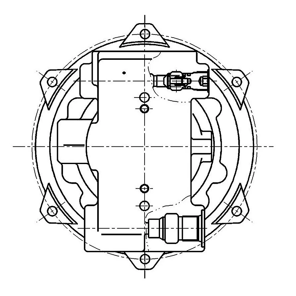 604-8539: Swing Motor Body 6048539 купить