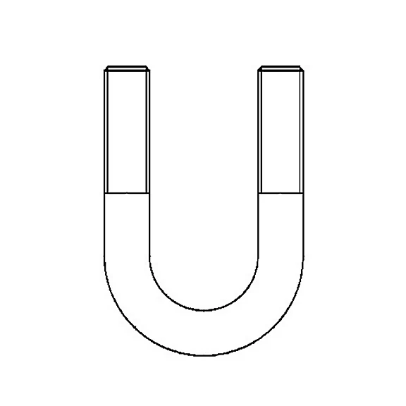605-2694: M10 Thread U-bolt 6052694 купить