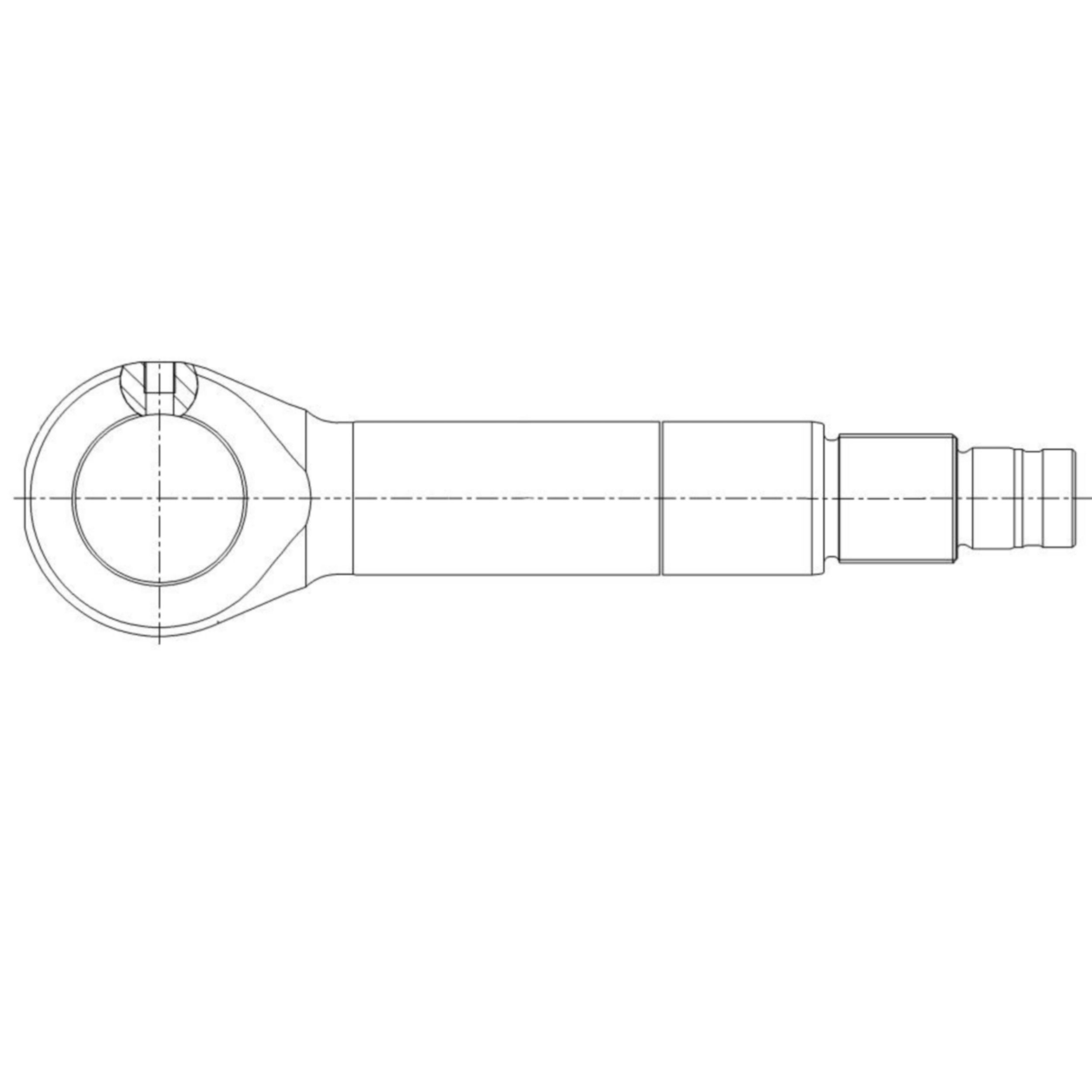 605-7621: Шток цилиндра ковша, диаметр 50 мм 6057621 купить