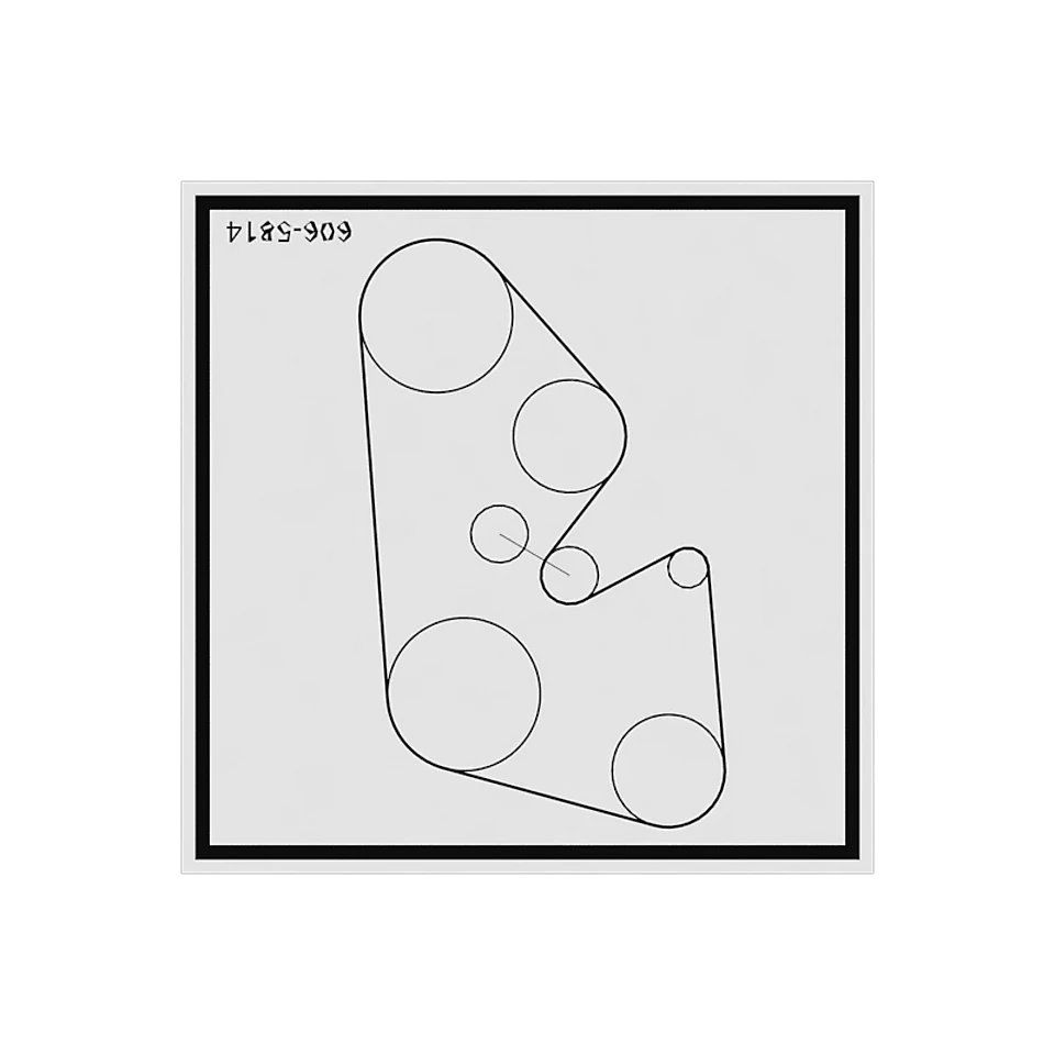606-5814: Alternator Belt Mounting Film 6065814 купить