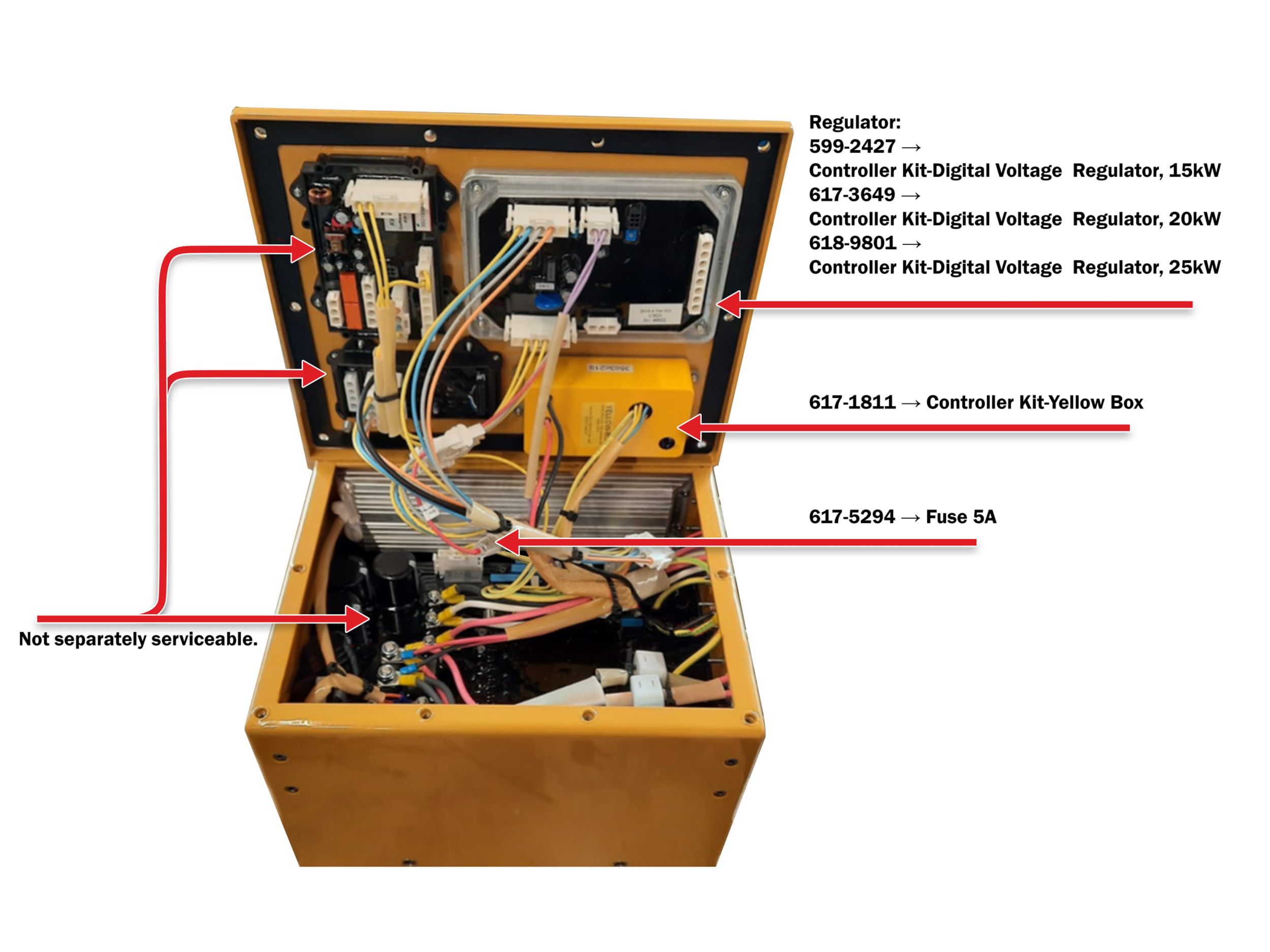 612-1980: GOVERNOR OVERHAUL KIT 6121980 купить