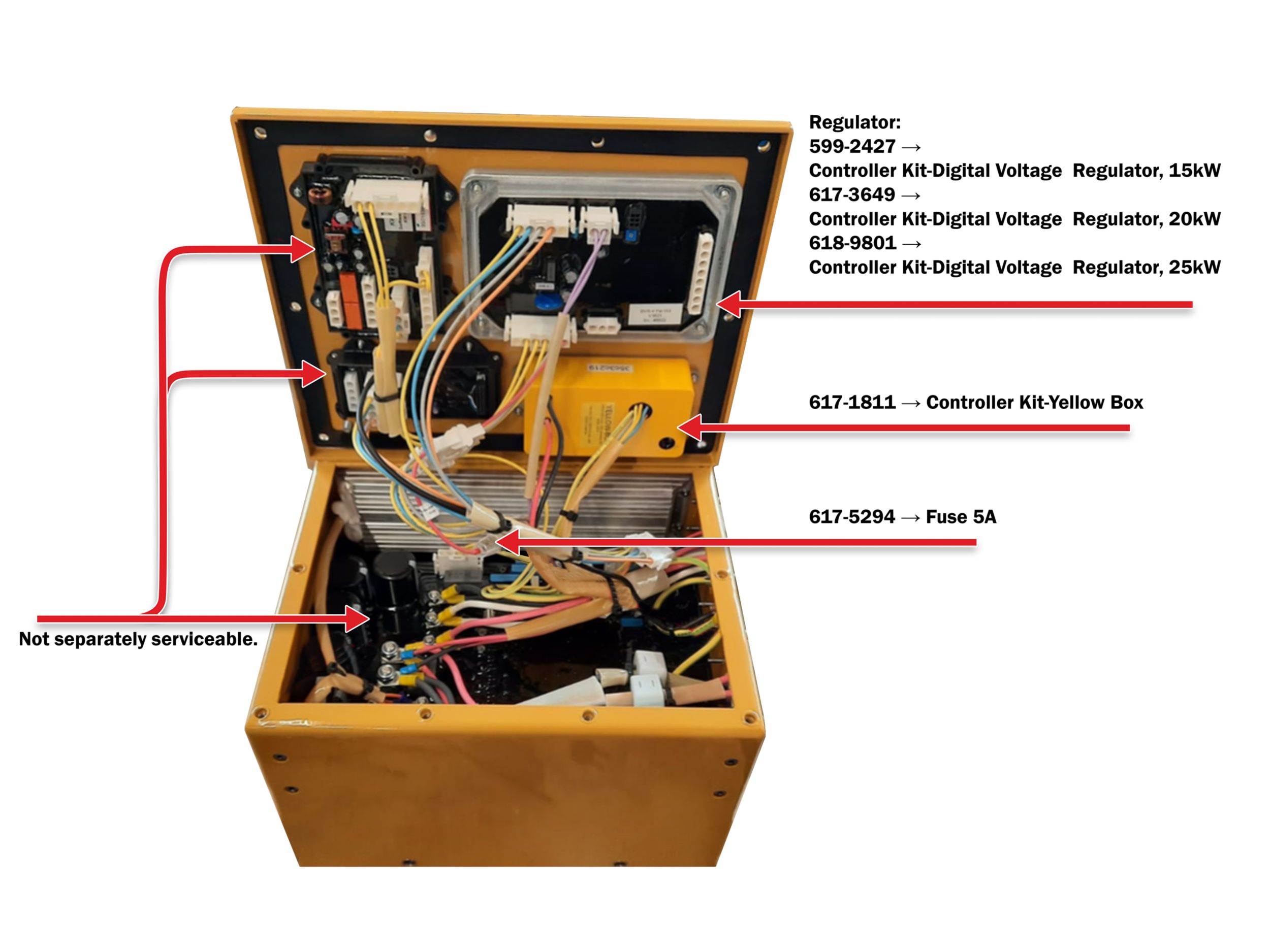 612-1980: GOVERNOR OVERHAUL KIT 6121980 купить