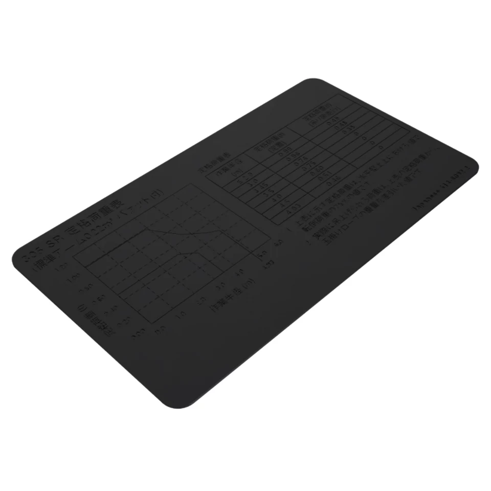 613-8092: Crane Rated Load Chart Instruction Plate 6138092 купить
