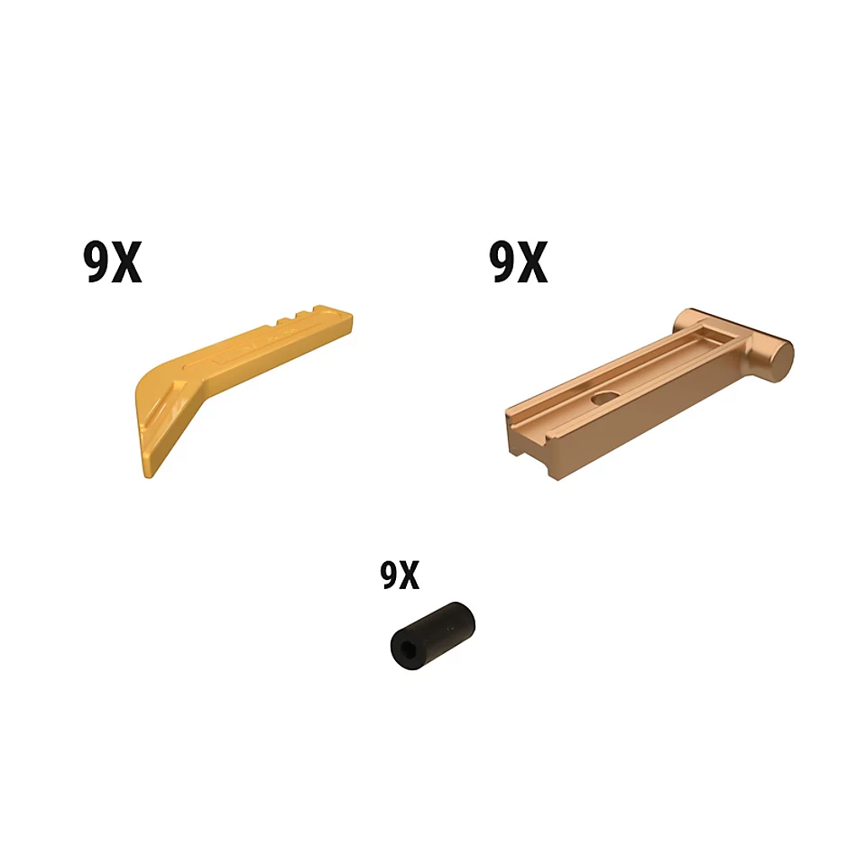 619-9917: Standard Scarifier Shank Kit - Qty 9 6199917 Caterpillar